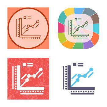 Graph Vector Icon