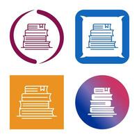 Books Vector Icon