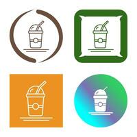 icono de vector frappé