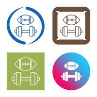 icono de vector de facultad de deporte