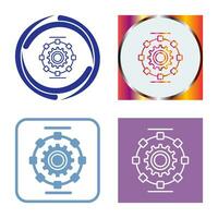 Automated Process Vector Icon