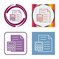 Calculator Vector Icon
