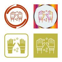 Winter Gloves Vector Icon