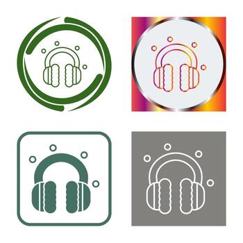 Earmuff Vector Icon