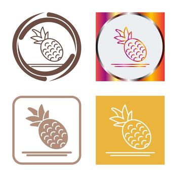 Pineapple Vector Icon