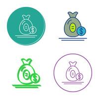 Money Bag Vector Icon