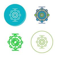 Automated Process Vector Icon