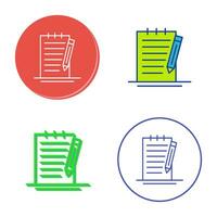 Check Up List Vector Icon