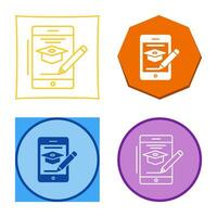 Online Course Vector Icon