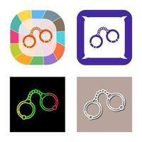 Handcuffs Vector Icon