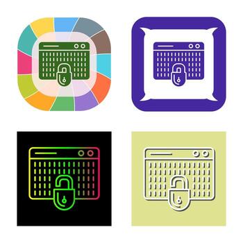 icono de vector de piratería