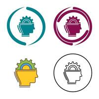 Machine Learning Vector Icon