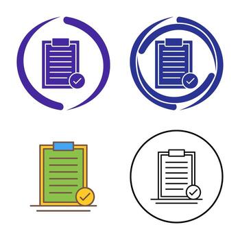 Selected Vector Icon