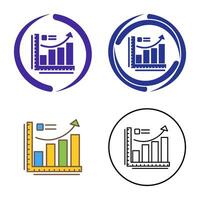 Growth Chart Vector Icon