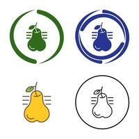 Pear Vector Icon