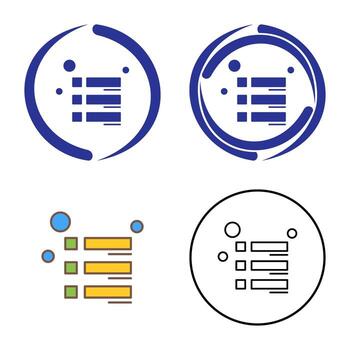 icono de vector de menú