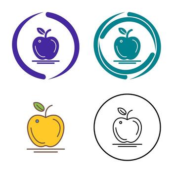 Apple Vector Icon