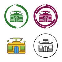 Cable Car Vector Icon