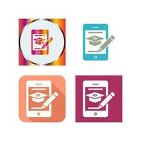 Online Course Vector Icon