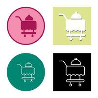 Room Service Vector Icon