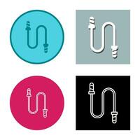 Jumping Rope Vector Icon