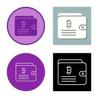 Wallet Vector Icon