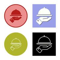 Waiter Vector Icon