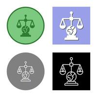 International Law Vector Icon