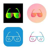 Sun Glasses Vector Icon