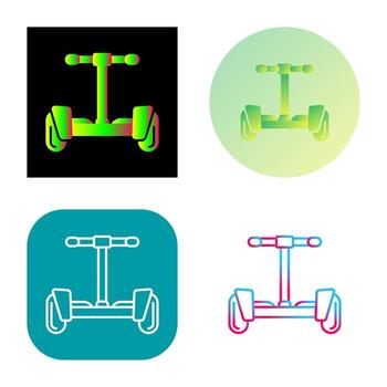 icono de vector de hoverboard