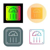 Weight Scale Vector Icon