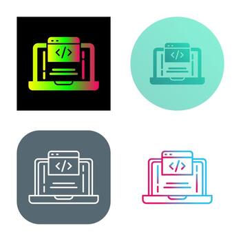 Coding Vector Icon