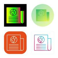 Newspaper Vector Icon