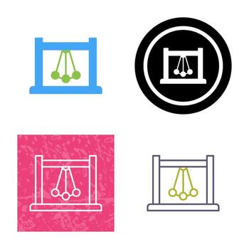 icono de vector de péndulo