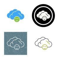 Cloudy Vector Icon