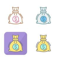 Money Bag Vector Icon