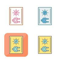 Electricity Vector Icon