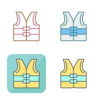 Life jacket Vector Icon