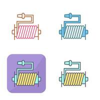 Water Hose Vector Icon