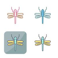 Dragonfly Vector Icon