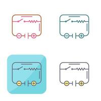 Electrical Circuit Vector Icon