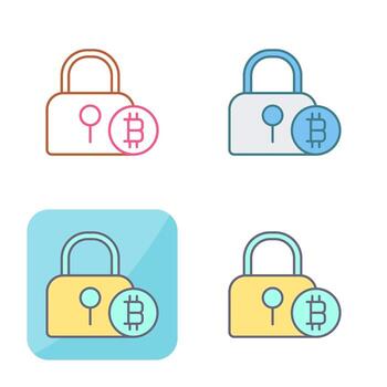 icono de vector de bloqueo