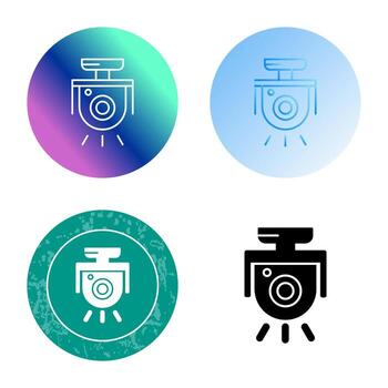 Security Camera Vector Icon