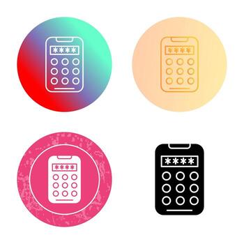 Pin Code Vector Icon