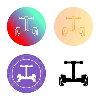 icono de vector de hoverboard