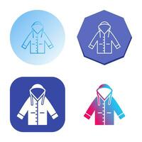 Raincoat Vector Icon