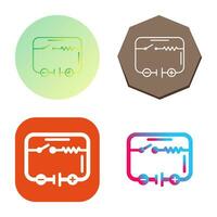 Electrical Circuit Vector Icon