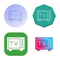 icono de vector de tv