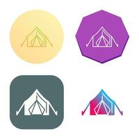 Tent Vector Icon