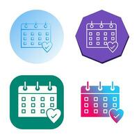 Calendar Vector Icon